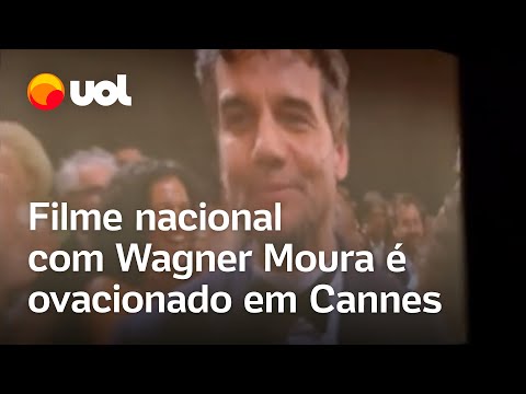 Wagner Moura e elenco de 'O Agente Secreto' são aplaudidos por mais mais de 10 minutos em Cannes