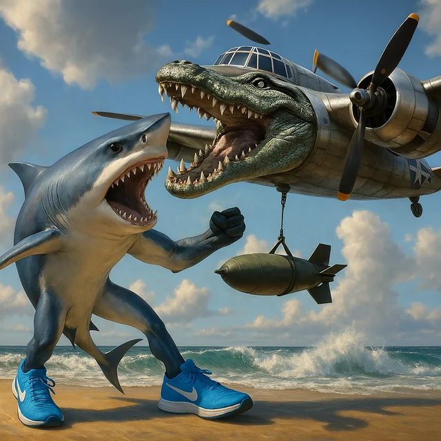 Tralalero Tralala vs Bombardino Crocodilo